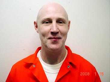 Booking photograph of Ronnie Lee Gardner