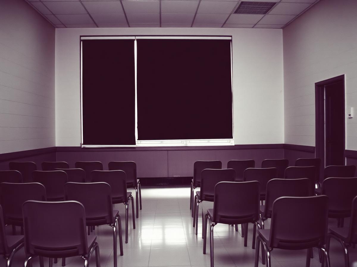 The witness room
